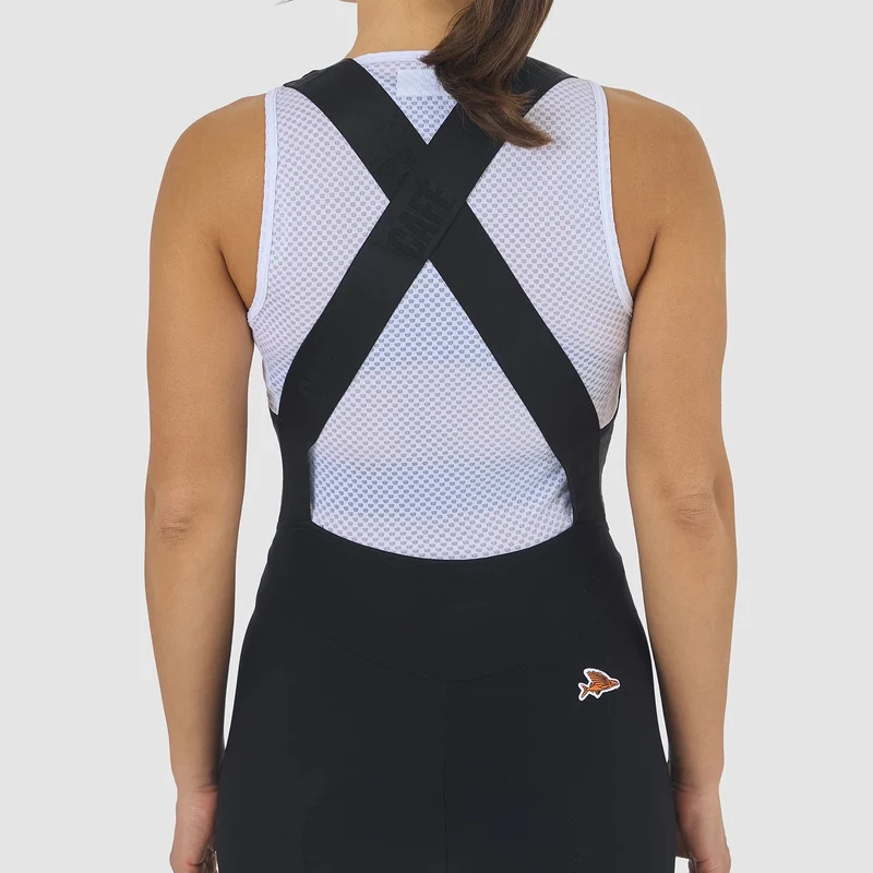 Salopette donna Cafe du Cycliste Graziella - Nero