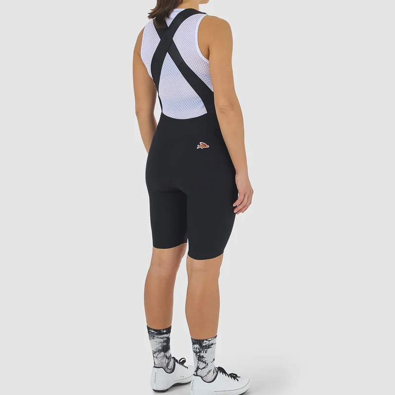 Salopette donna Cafe du Cycliste Graziella - Nero