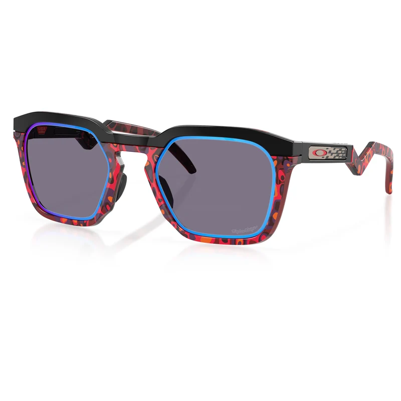 Occhiali Oakley HSTN SQ Troy Lee Designs - Polished Black Prizm Grey