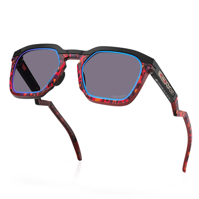 Occhiali Oakley HSTN SQ Troy Lee Designs - Polished Black Prizm Grey