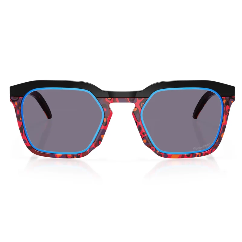Occhiali Oakley HSTN SQ Troy Lee Designs - Polished Black Prizm Grey