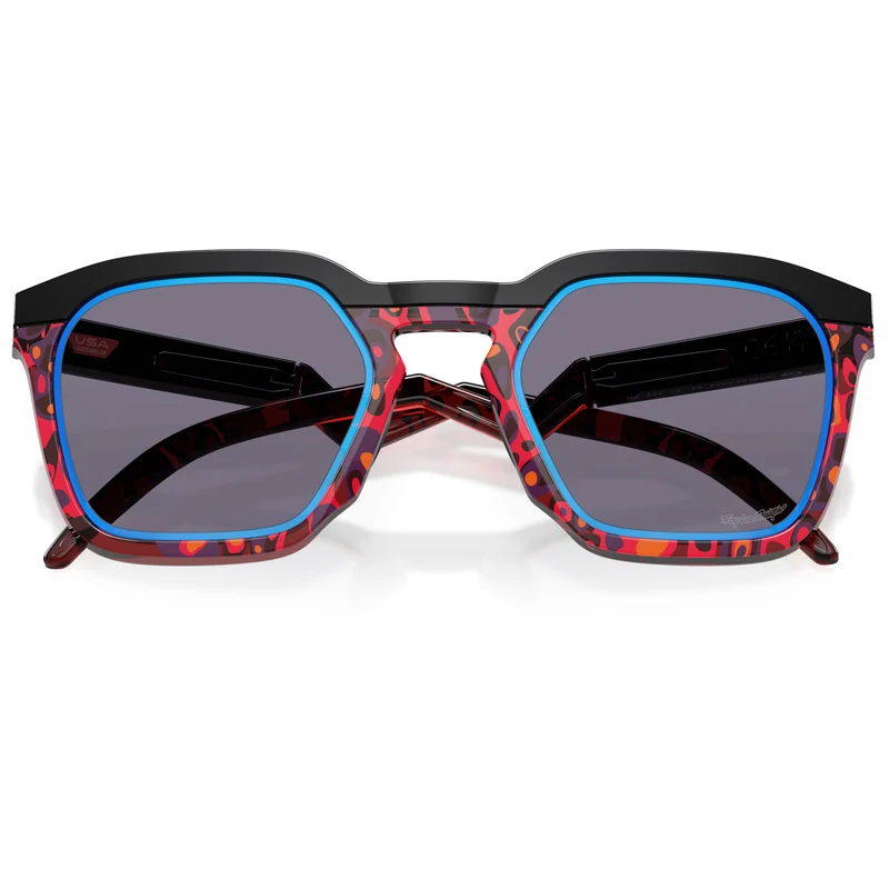 Occhiali Oakley HSTN SQ Troy Lee Designs - Polished Black Prizm Grey