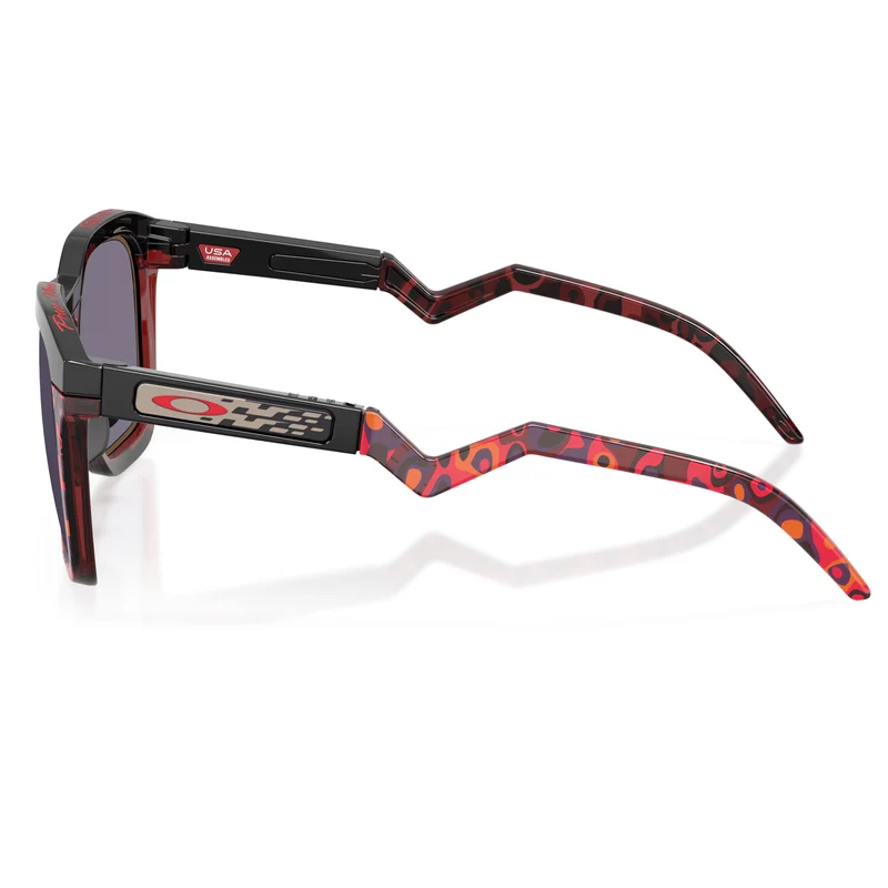 Occhiali Oakley HSTN SQ Troy Lee Designs - Polished Black Prizm Grey