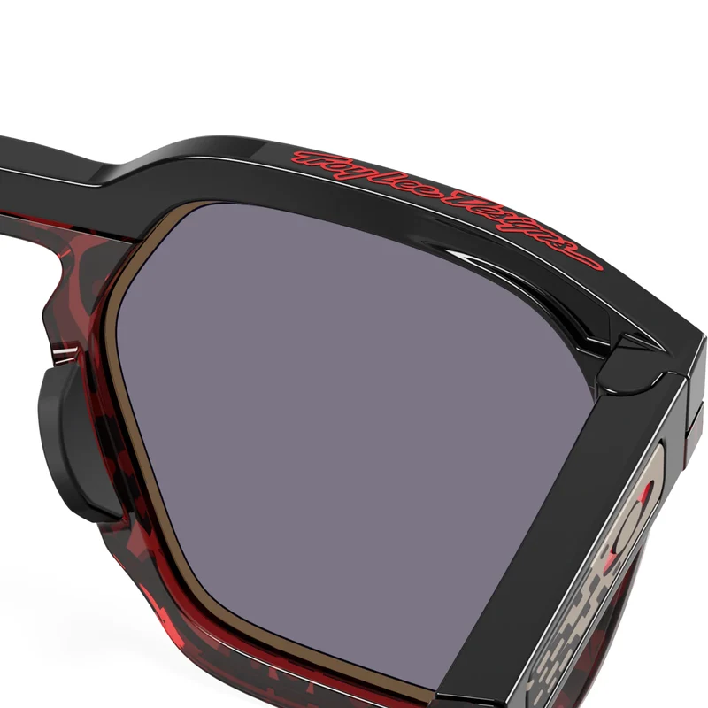 Occhiali Oakley HSTN SQ Troy Lee Designs - Polished Black Prizm Grey