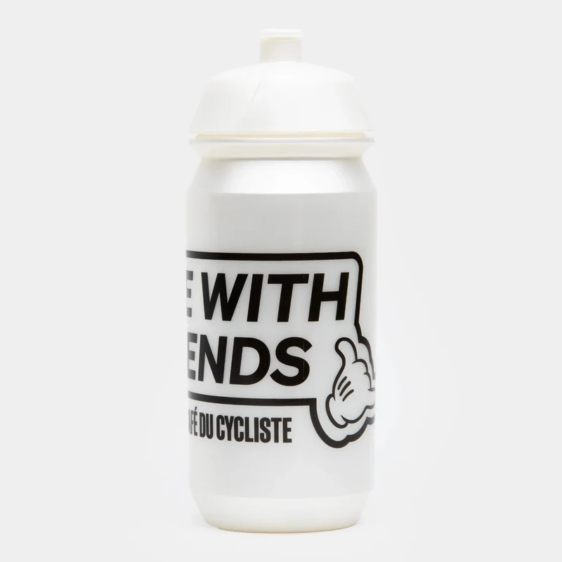 Borraccia Cafe du Cycliste Ride with Friends 500 ml - Bianco