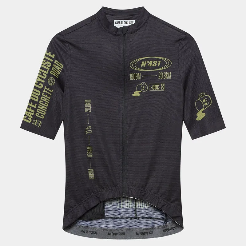 Maglia donna Cafe du Cycliste Ventoux - Nero