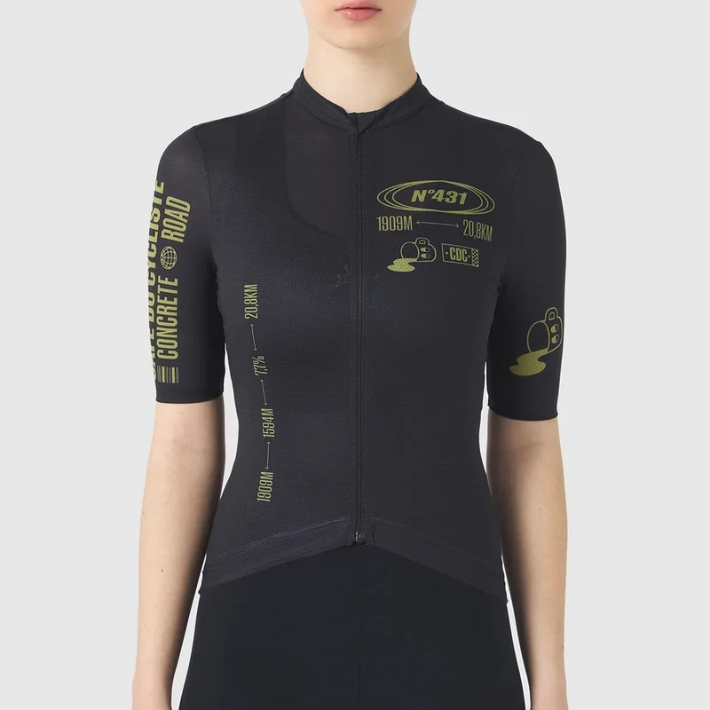 Maglia donna Cafe du Cycliste Ventoux - Nero