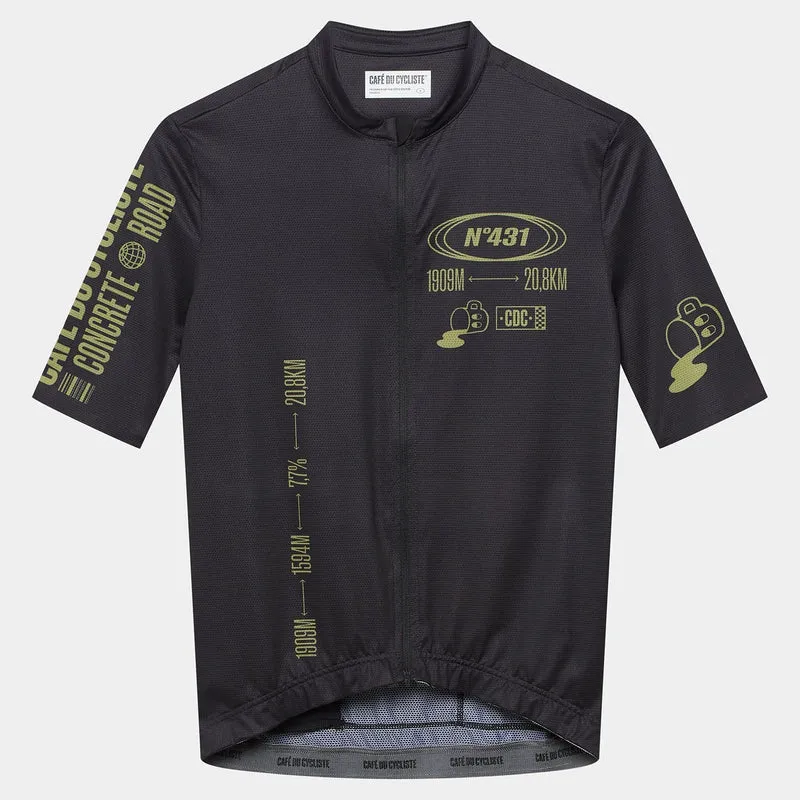 Maglia Cafe du Cycliste Ventoux - Nero