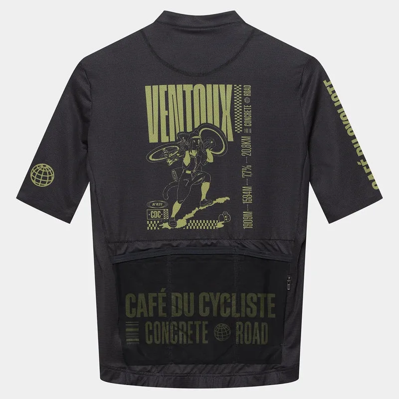 Maglia Cafe du Cycliste Ventoux - Nero