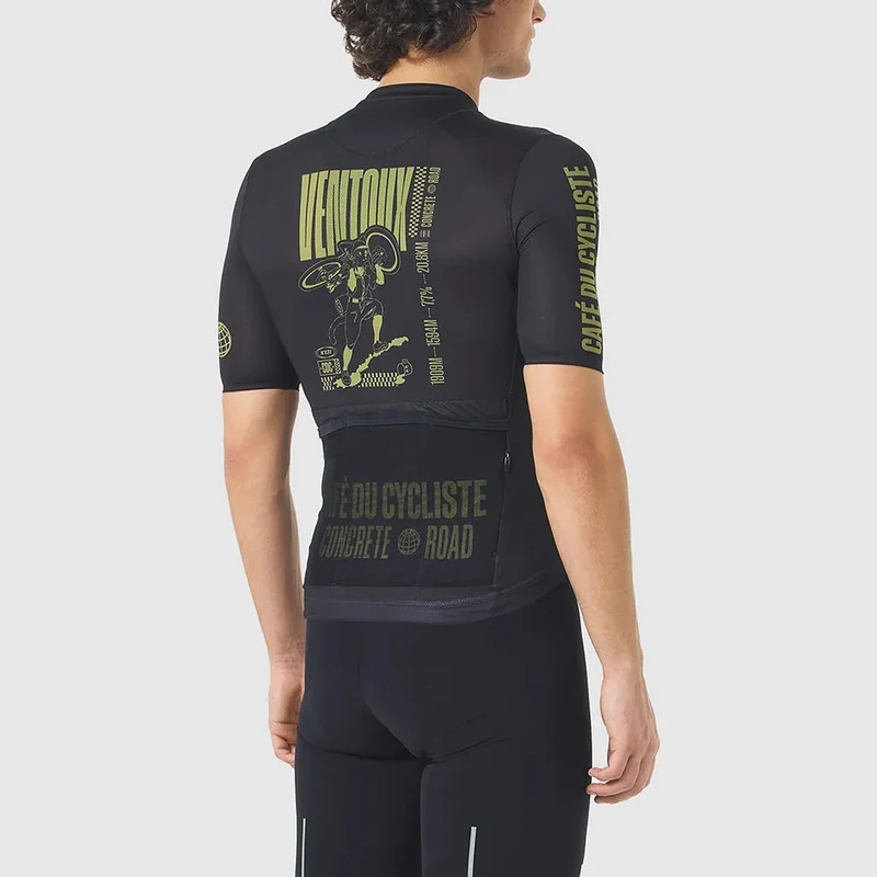 Maglia Cafe du Cycliste Ventoux - Nero