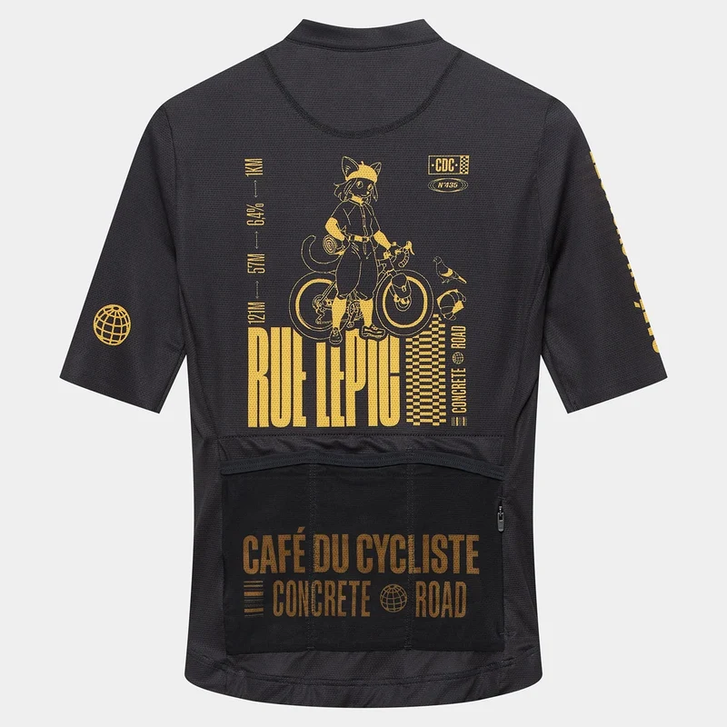 Maglia donna Cafe du Cycliste Paris - Nero