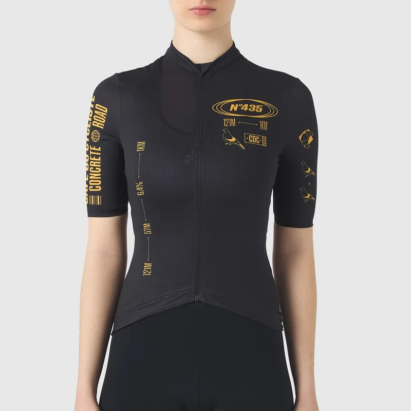 Maglia donna Cafe du Cycliste Paris - Nero