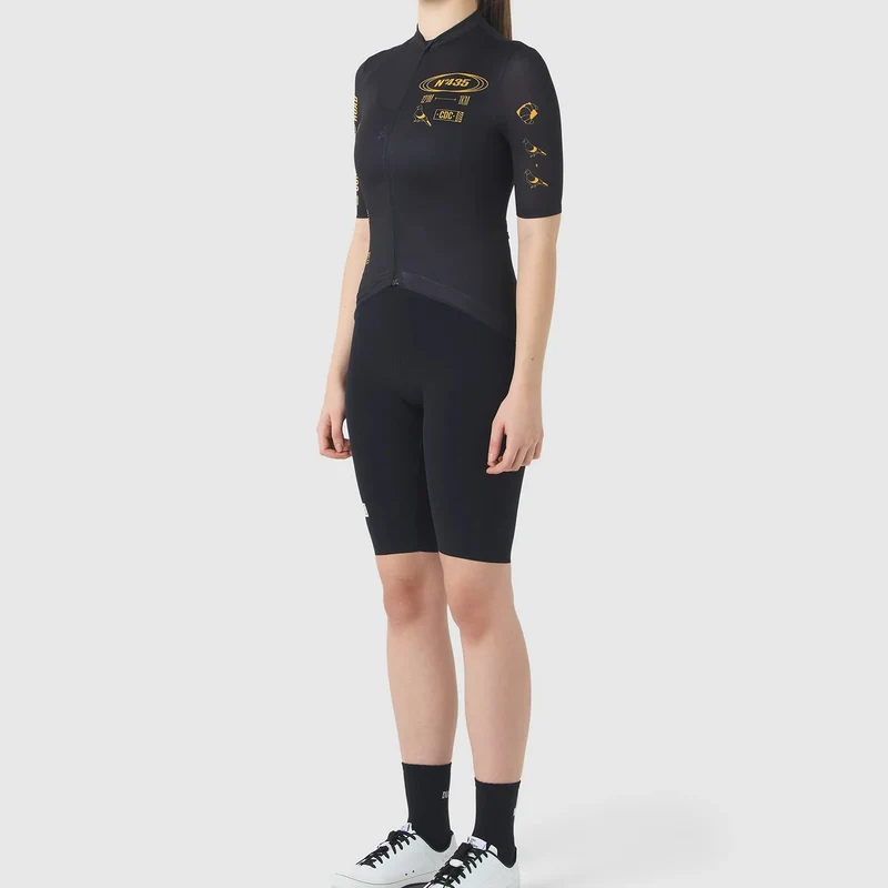 Maglia donna Cafe du Cycliste Paris - Nero