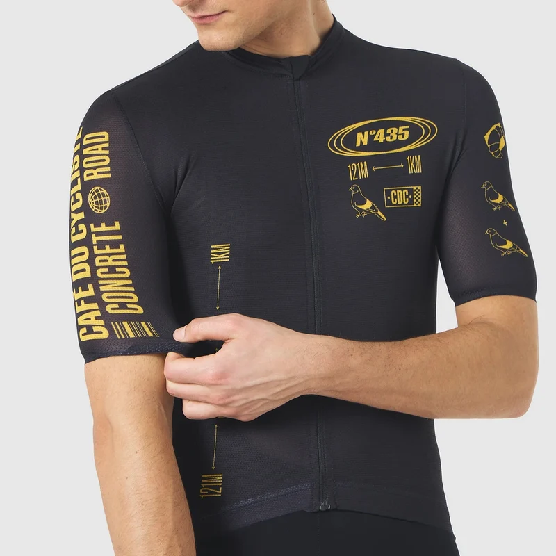 Maglia Cafe du Cycliste Paris - Nero
