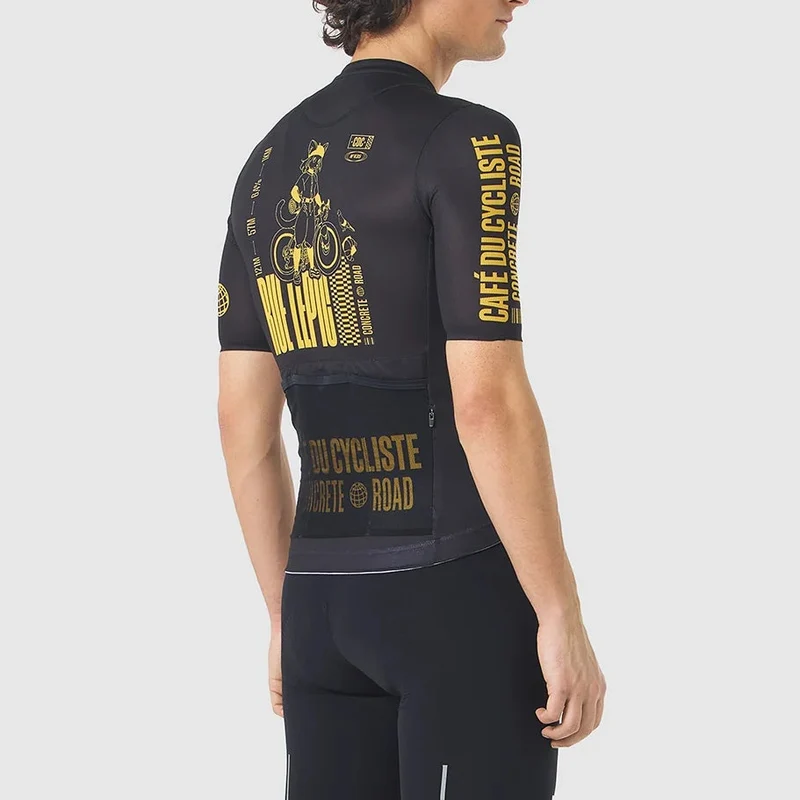 Maglia Cafe du Cycliste Paris - Nero