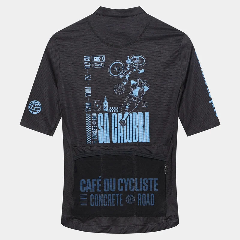 Maglia donna Cafe du Cycliste Sa Calobra - Nero