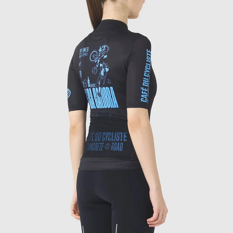 Maglia donna Cafe du Cycliste Sa Calobra - Nero