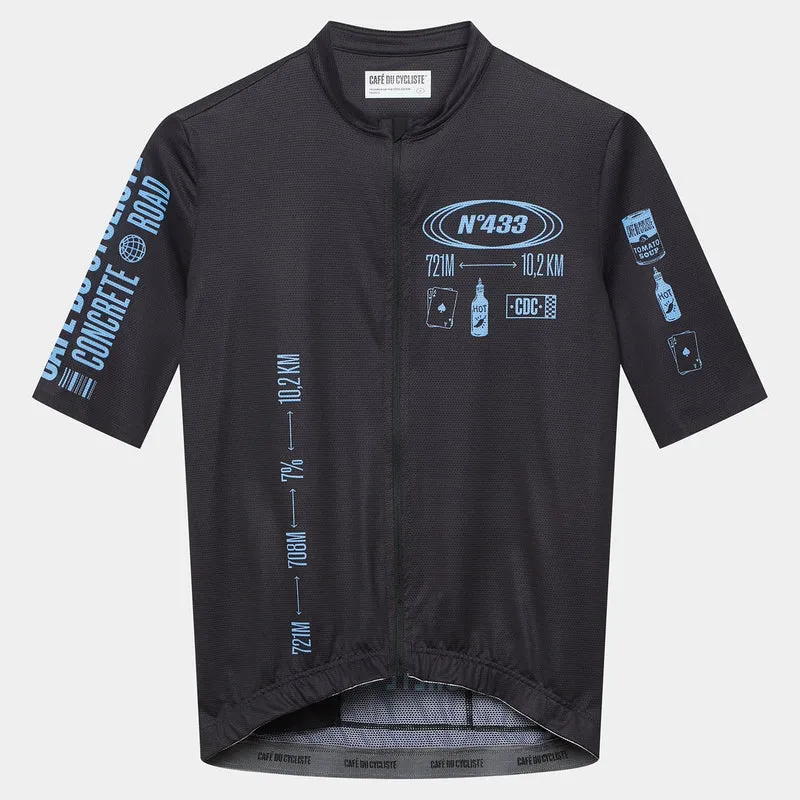 Maglia Cafe du Cycliste Sa Calobra - Nero