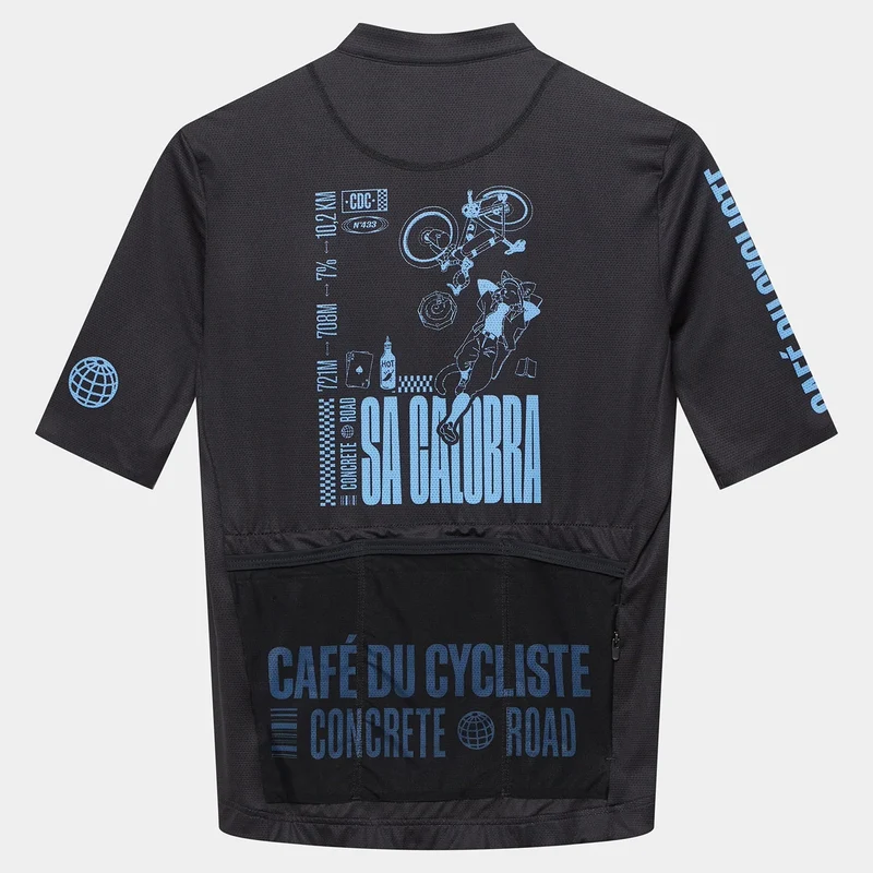 Maglia Cafe du Cycliste Sa Calobra - Nero