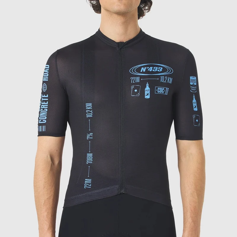 Maglia Cafe du Cycliste Sa Calobra - Nero