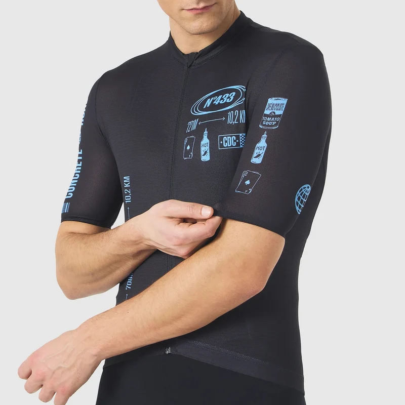 Maglia Cafe du Cycliste Sa Calobra - Nero
