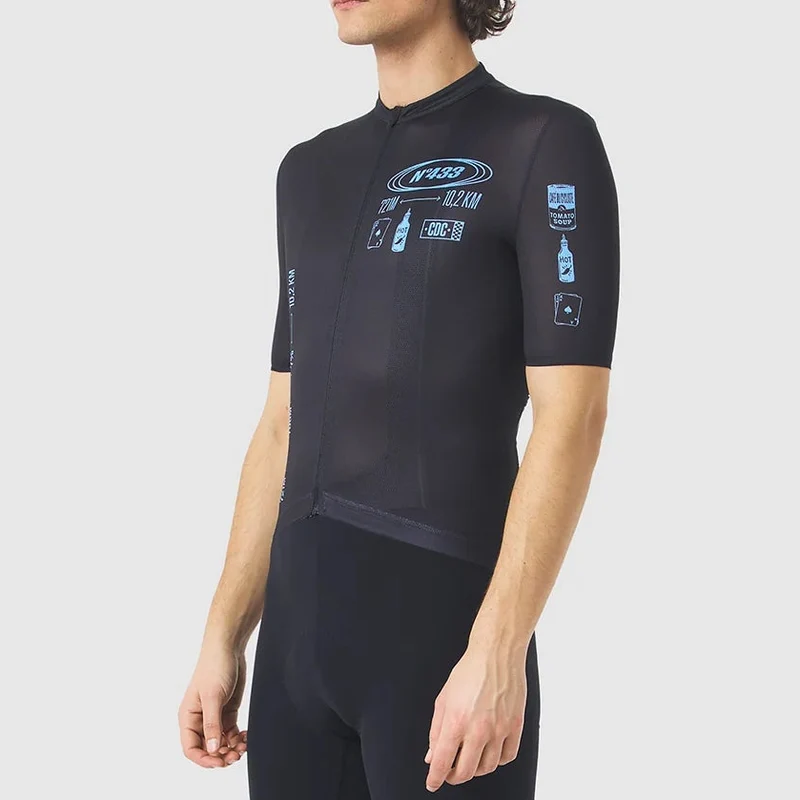 Maglia Cafe du Cycliste Sa Calobra - Nero
