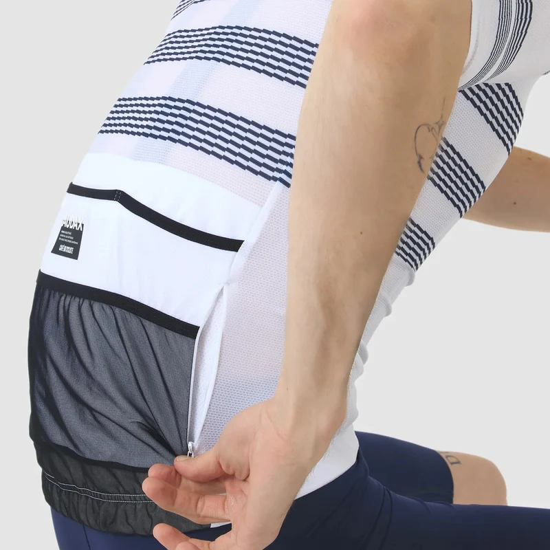 Maglia Cafe du Cycliste Mona 2 - Bianco