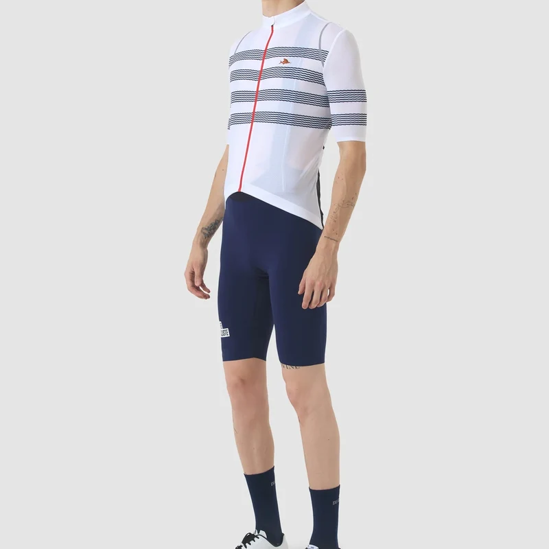 Maglia Cafe du Cycliste Mona 2 - Bianco