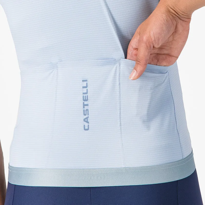 Gilet donna Castelli Espresso 2 - Azzurro
