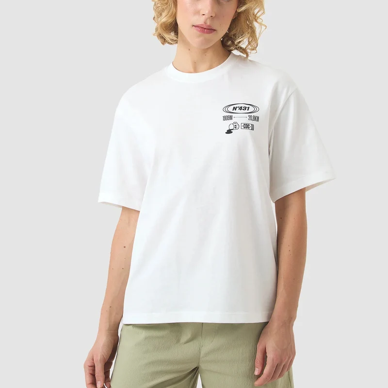 T-Shirt Cafe du Cycliste Col Ventoux - Bianco