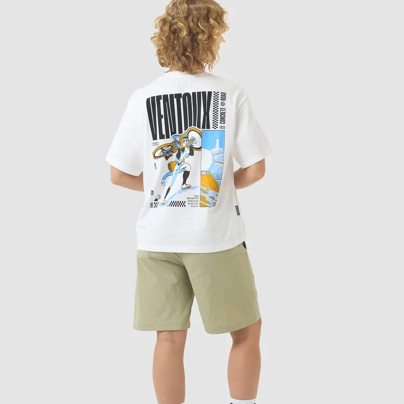 T-Shirt Cafe du Cycliste Col Ventoux - Bianco