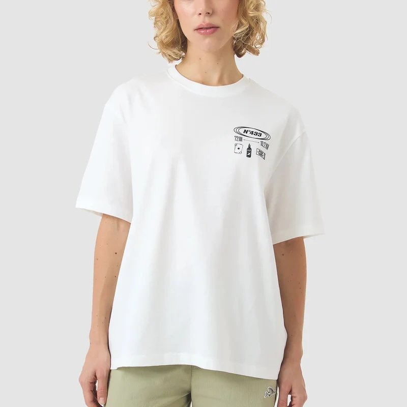 T-Shirt Cafe du Cycliste Col Sa Calobra - Bianco