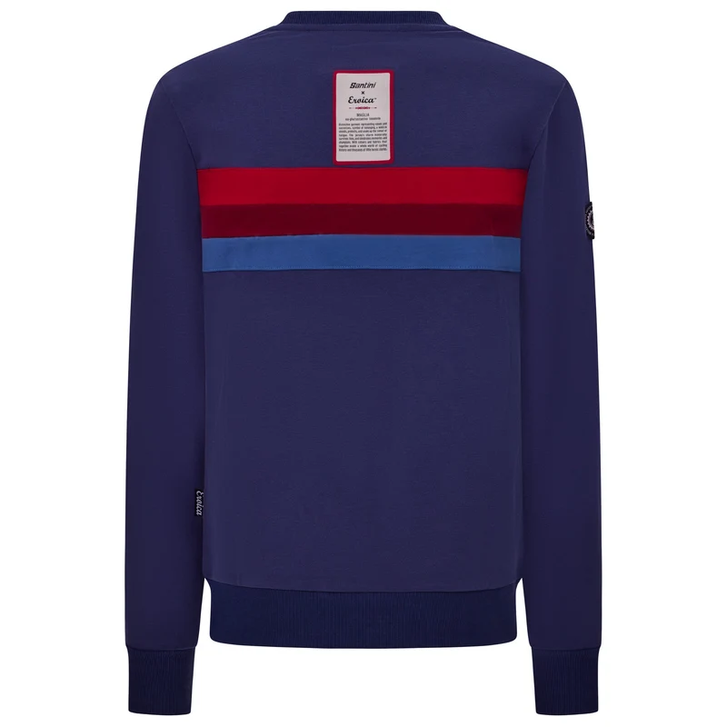 Felpa Santini Eroica Timo - Blu