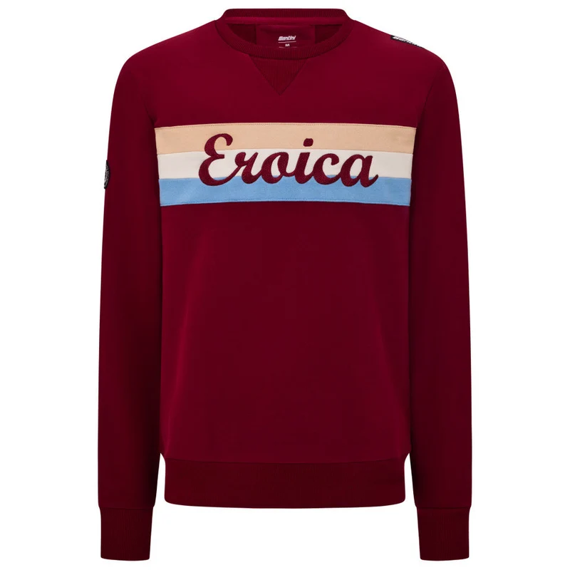 Felpa Santini Eroica Timo - Bordeaux