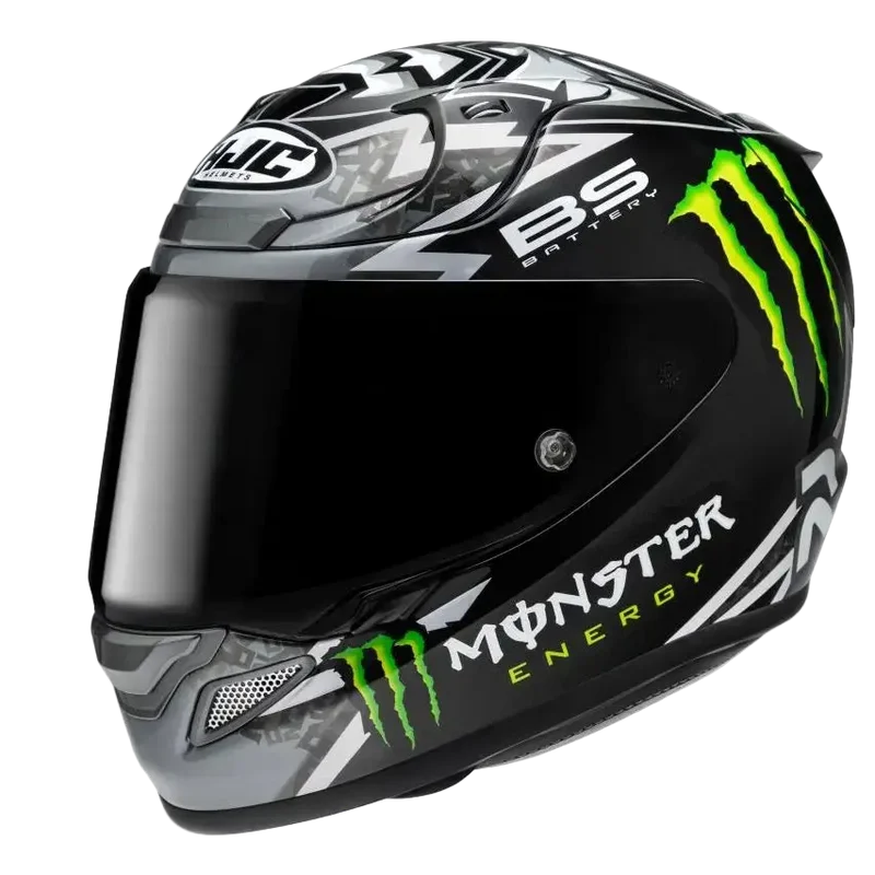 HJC RPHA 12 QUARTARARO REPLICA BL MC5 INTEGRALE CASCHI DI MOTO NERO