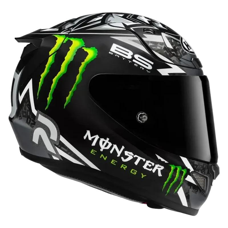 HJC RPHA 12 QUARTARARO REPLICA BL MC5 INTEGRALE CASCHI DI MOTO NERO