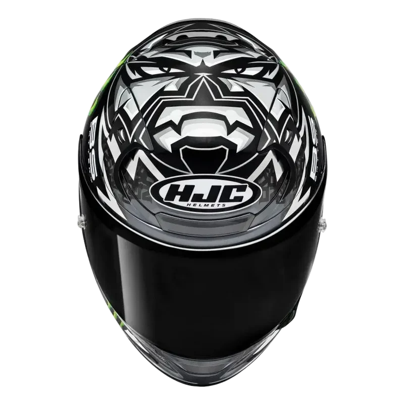 HJC RPHA 12 QUARTARARO REPLICA BL MC5 INTEGRALE CASCHI DI MOTO NERO