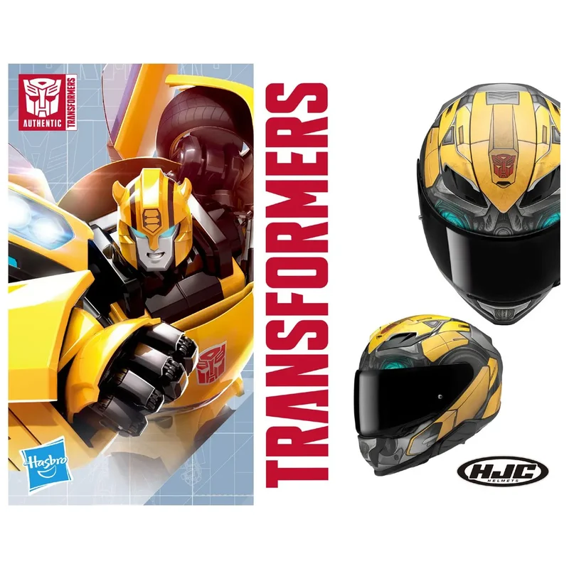 HJC F71 BUMBLEBEE HASBRO MC3SF INTEGRALI CASCHI DI MOTO