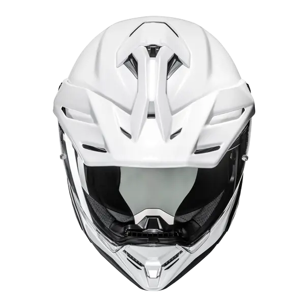 HJC RPHA 60 UNI INTEGRALE CASCHI DI MOTO DUAL SPORT BIANCO PERLA