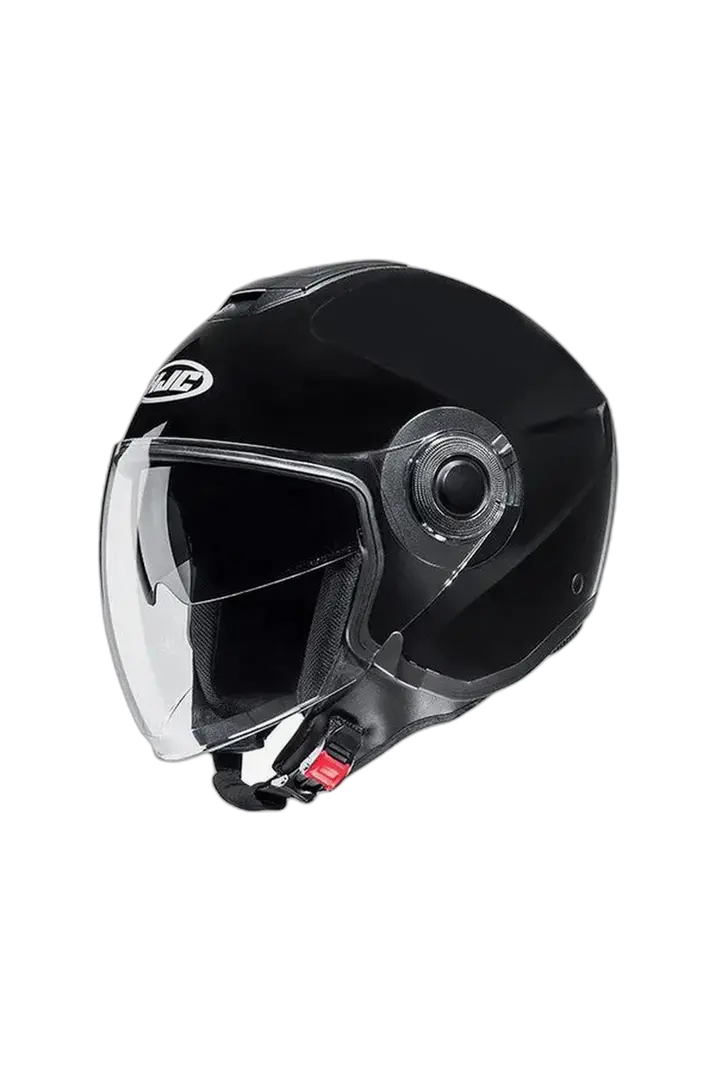 HJC I40N UNI JET URBANO CASCHI DI MOTO NERO METALLIZZATO