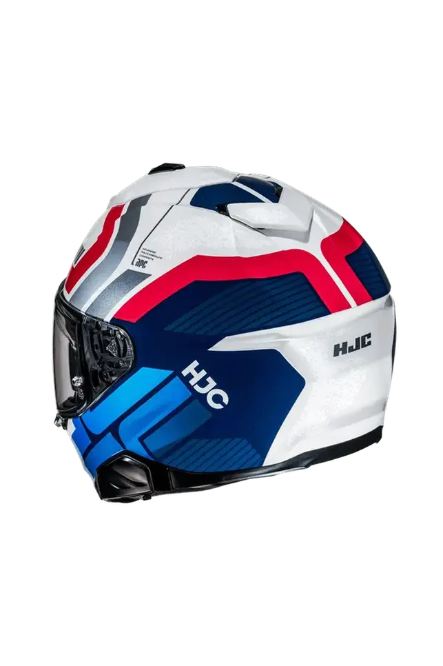 HJC I71 VIZ MC21 INTEGRALE CASCHI DI MOTO BIANCO ROSSO BLU