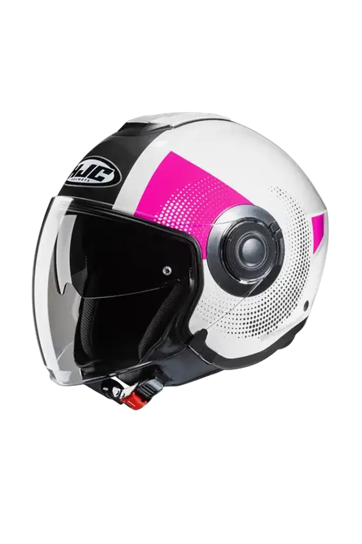 HJC I40N PYLE MC8 JET APERTO URBANO CASCHI DI MOTO TURISMO PER SCOOTER