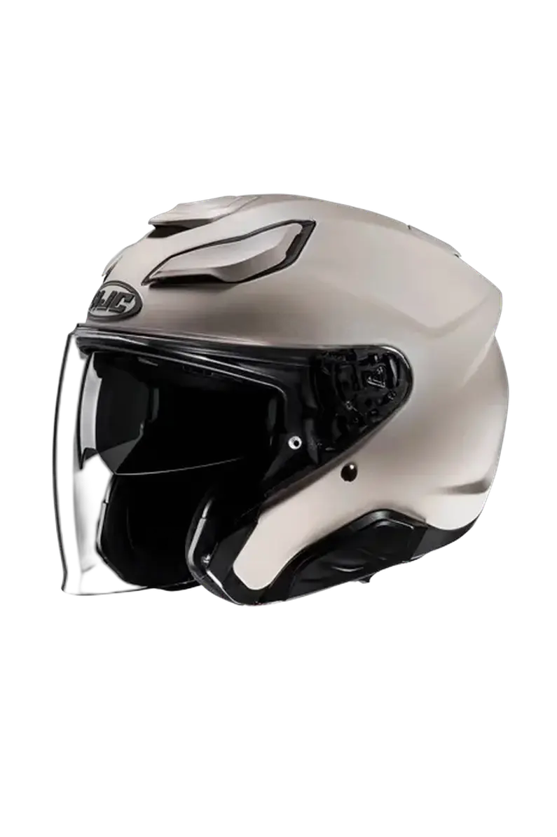 HJC F31 UNITED JET APERTO CASCHI DI MOTO BEIGE SABBIA SEMI OPACO
