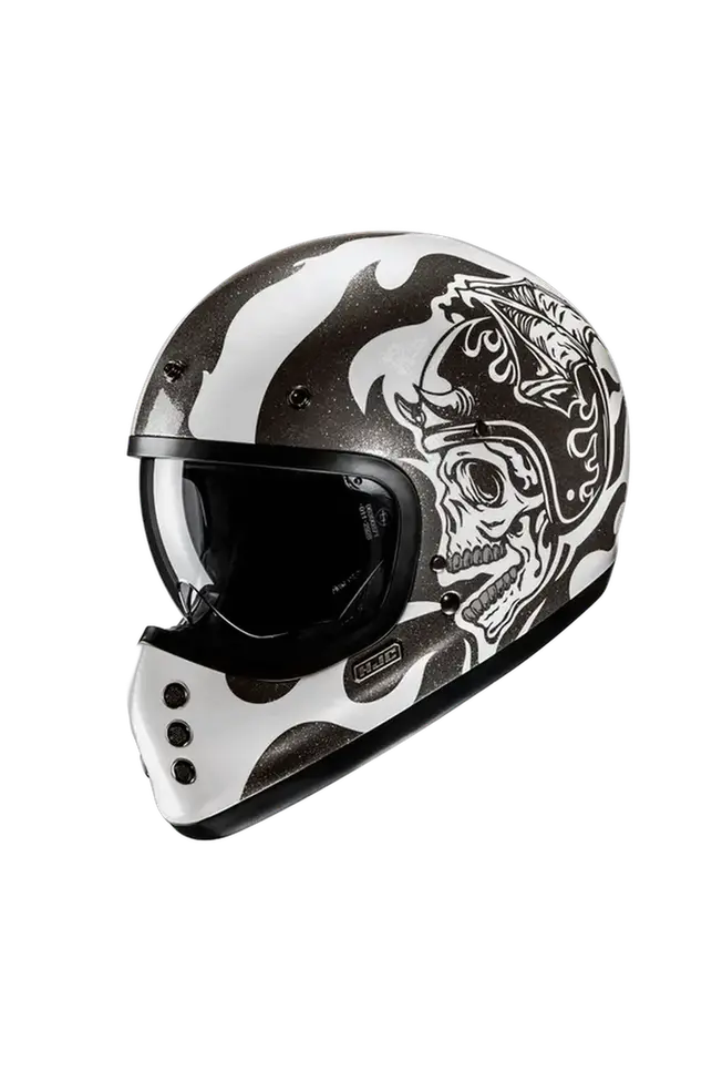 HJC V60 FLAME MC5 INTEGRALE CASCHI DI MOTO STILE CLASSICO