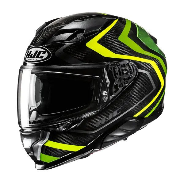 HJC F71 CARBON NEVIO MC3H INTEGRALI CASCHI DI MOTO GIALLA