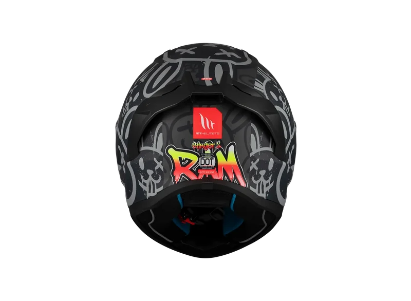 MT STINGER 2 RAM INTEGRALE F1 CASCHI DI MOTO MATT
