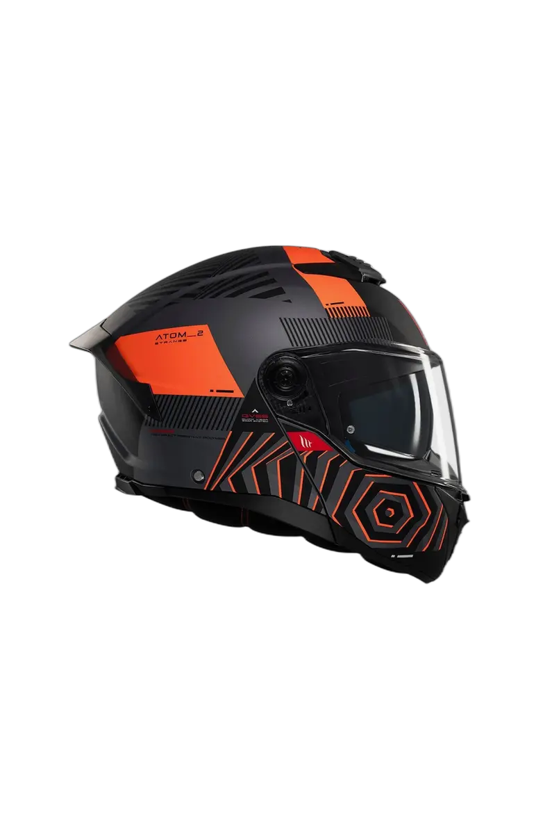 MT ATOM 2 STRANGE MODULARE SPORTIVO TURISMO C4 CASCHI DI MOTO