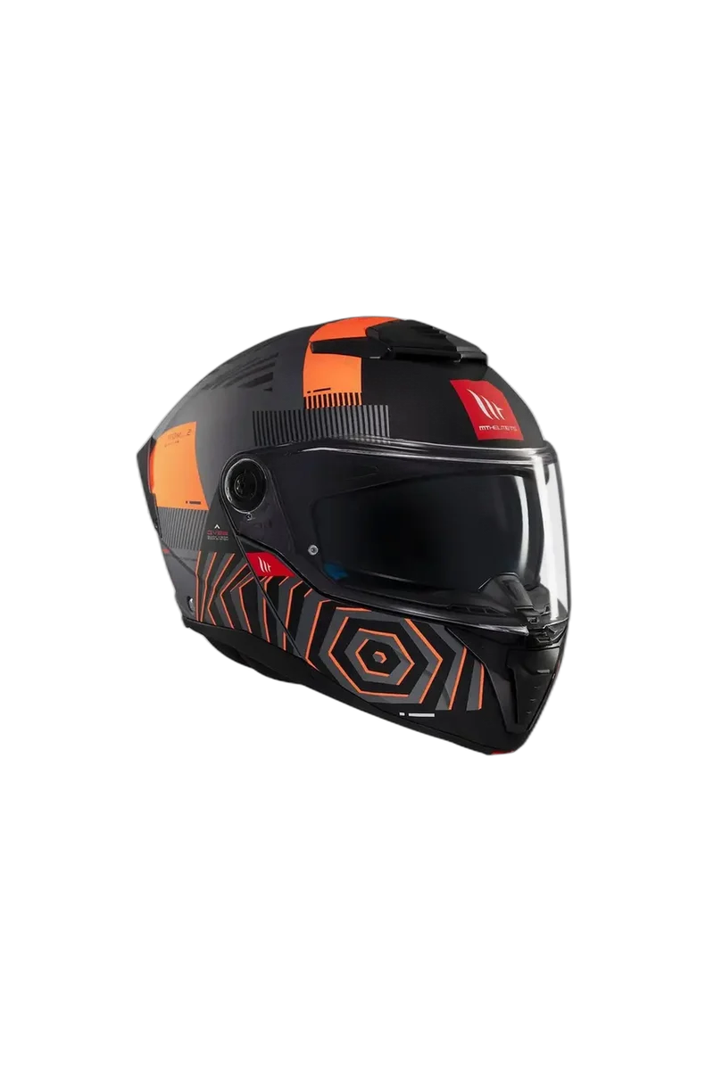 MT ATOM 2 STRANGE MODULARE SPORTIVO TURISMO C4 CASCHI DI MOTO