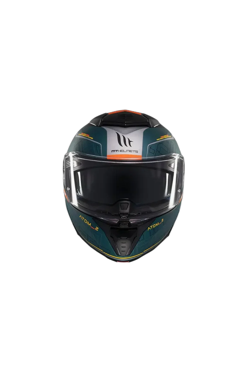 MT ATOM 2 SV DESTINY SPORTIVO C6 MODULARE CASCHI DI MOTO NERO BLU OPACO