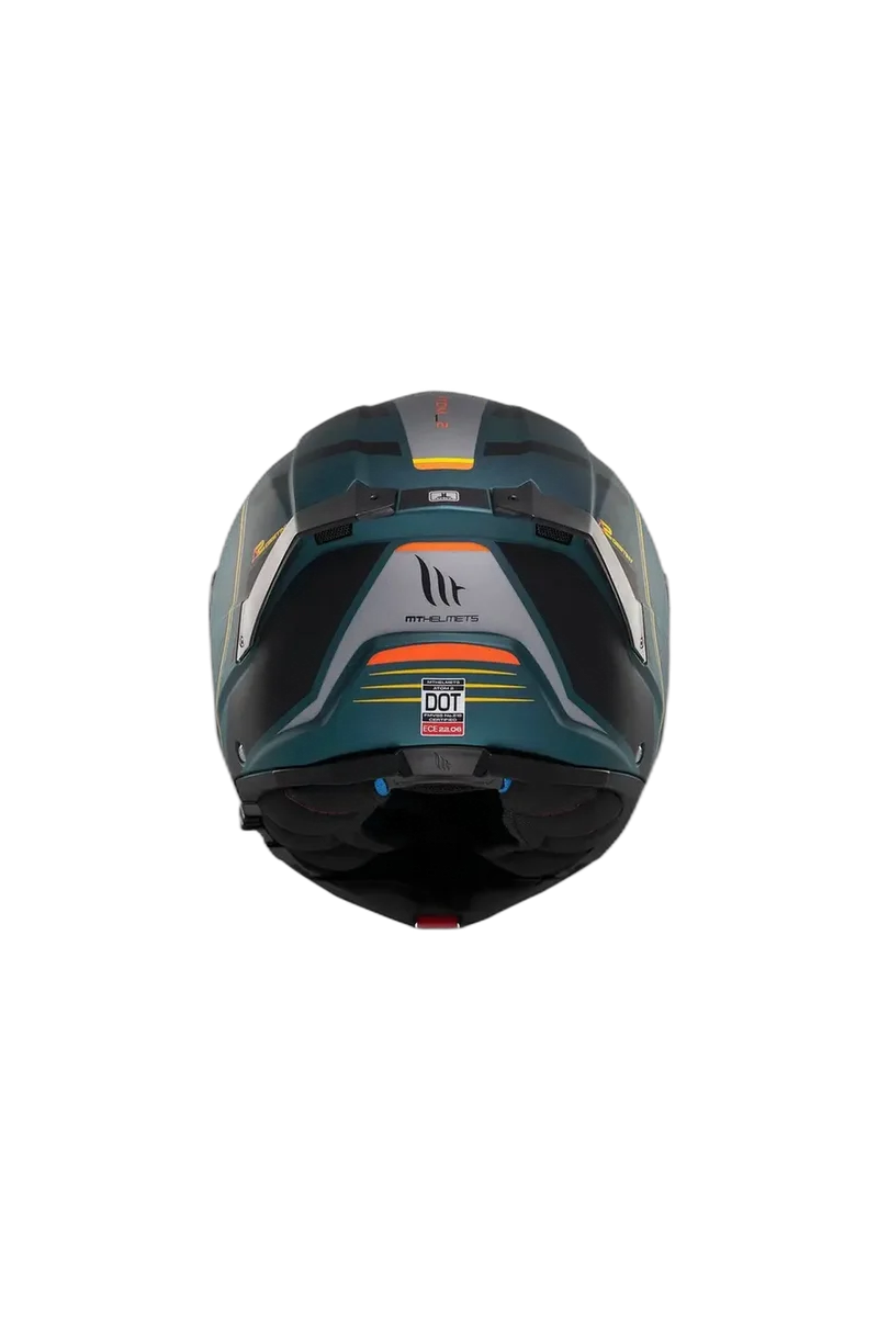 MT ATOM 2 SV DESTINY SPORTIVO C6 MODULARE CASCHI DI MOTO NERO BLU OPACO
